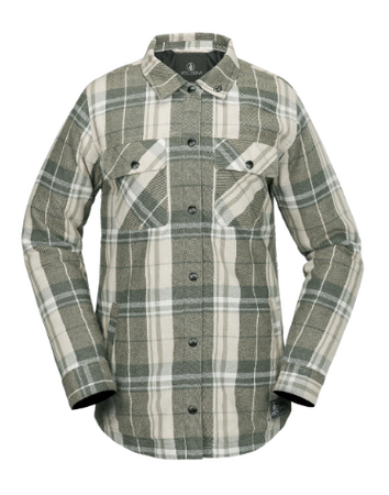 Damska Kurtka snowboardowa Volcom Ins Riding Flannel Dusty Sand