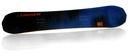 Męska Deska snowboardowa RAVEN Trench Carbon Navy/Orange 