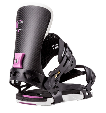 Wiązania snowboardowe Drake Podium Ff black/white