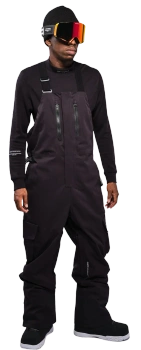 Spodnie snowboardowe WHITESPACE - 2L Cargo Insulated Bib black