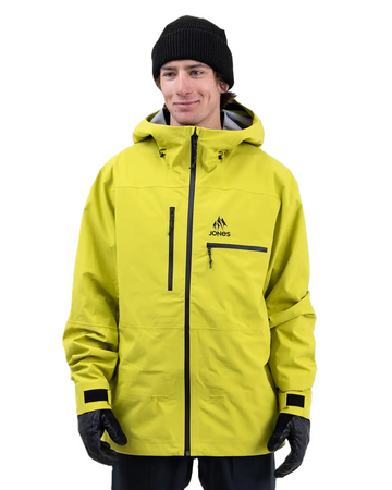 Męska Kurtka snowboardowa Jones - Shralpinist Stretch Recycled 3L Lime