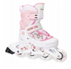 Rolki 3w1 Regulowane -  RAVEN Laguna White/Pink
