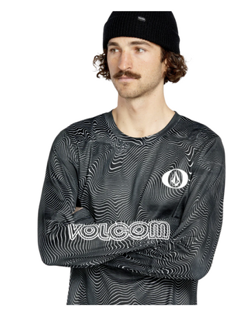 Koszulka Termiczna - Longsleeve Volcom M V Science Crew black print