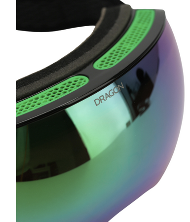 Gogle Snowboardowe - Dragon X2 icongreen/lumalens green ion/lumalens amber