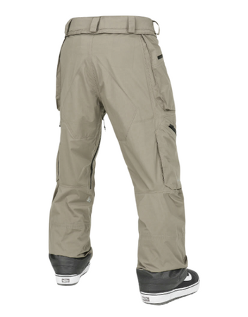 Męskie Spodnie snowboardowe -  Volcom Guch Stretch Gore Brown