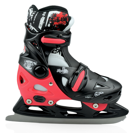 Rolki/Wrotki 3w1 RAVEN Singer Black/Red