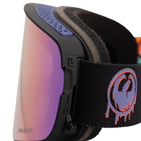 Gogle Narciarskie Dragon NFX2 - Rattled Lumalens Purple Ion
