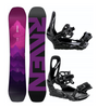 Damski zestaw snowboard Raven Destiny + wiązania s230 