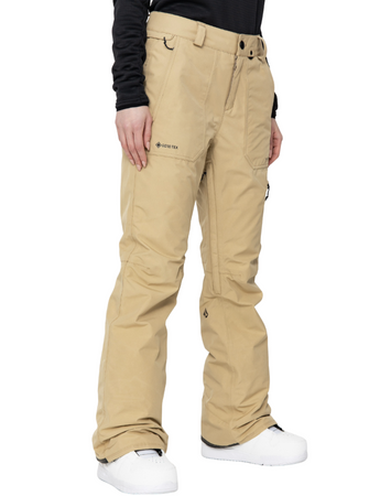 Damskie Spodnie snowboardowe Volcom Knox Ins Gore Tex Sand