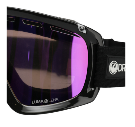 Gogle Snowboardowe - Dragon Dragon R1 OTG bushido/lumalens silver ion/lumalens light rose