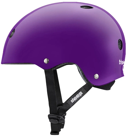 Kask Triple eight - Deep Cover  Purple Glossy