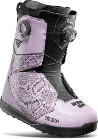 Męskie Buty snowboardowe - ThirtyTwo Lashed  Double boa Vizz lavender