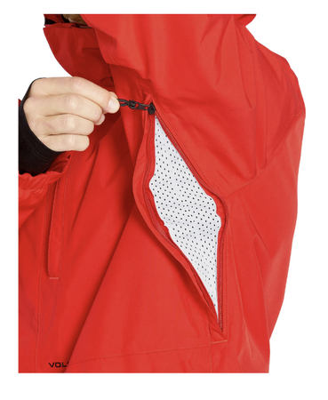 Męska Kurtka snowboardowa Volcom Dua Ins Gore crimson