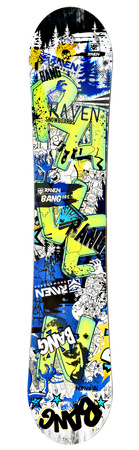 Juniorski Zestaw snowboardowy - Raven bang + wiązania