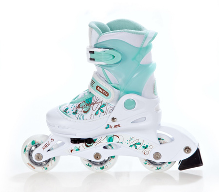 Rolki Regulowane RAVEN Laguna White/Mint