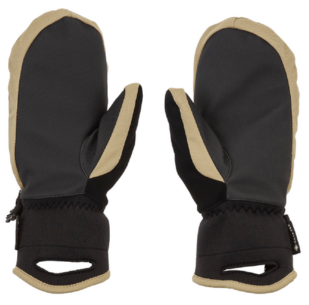 Damskie Rękawice Snowboardowe Volcom Peep Gore Tex Mitt dark khaki