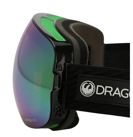 Gogle Snowboardowe - Dragon X2 icongreen/lumalens green ion/lumalens amber
