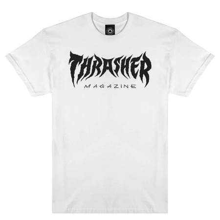 Koszulka Thrasher-  Metal White