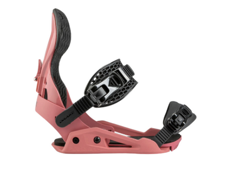 Damskie Wiązania snowboardowe Drake Queen dark pink/black