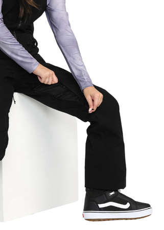 Damskie Spodnie snowboardowe Volcom Swift Bib Overall Black 