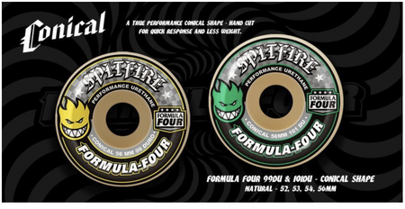 Kółka do deskorolki Spitfire - F4 Conical