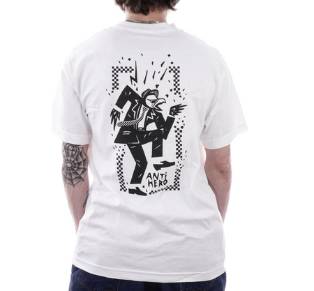 Koszulka Antihero - Rude Bwoy white