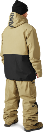 Męska  Kurtka snowboardowa ThirtyTwo Light Anorak black/tan 