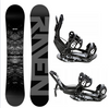 Męski zestaw Snowboard RAVEN Mystic + Wiązania ft360 fastec