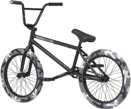  Rower BMX Wyczynowy Radio Darko 20" Matt Black