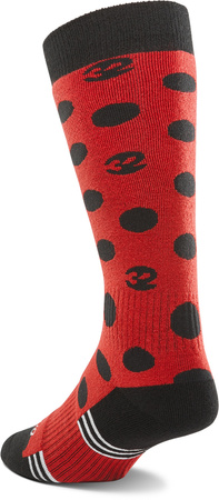 Damskie skarpety snowboardowe ThirtyTwo -  Merino red/black