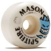 Kółka do deskorolki Spitfire - F4 Mason Burn Squad  Conical Full white