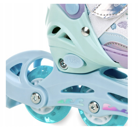 Rolki Regulowane RAVEN Isla Kółka LED