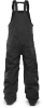 Męskie Spodnie snowboardowe - ThirtyTwo Basement Bib Black