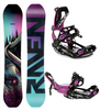 Damski zestaw snowboard Raven Pure Mint
