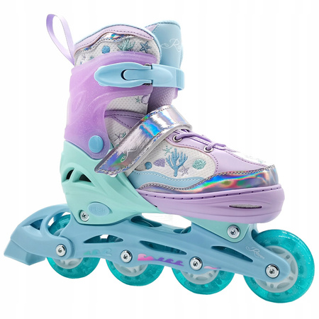 Rolki Regulowane RAVEN Isla Kółka LED