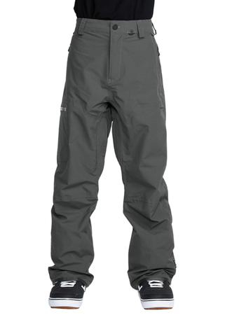 Męskie Spodnie snowboardowe - Volcom L Gore Tex dark grey