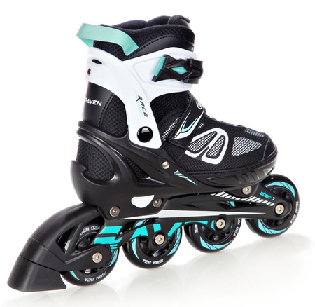 Rolki Regulowane  RAVEN Advance Black/Mint