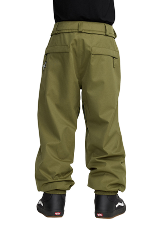 Męskie Spodnie snowboardowe Spodnie snowboardowe Volcom Arthur 20K dark olive