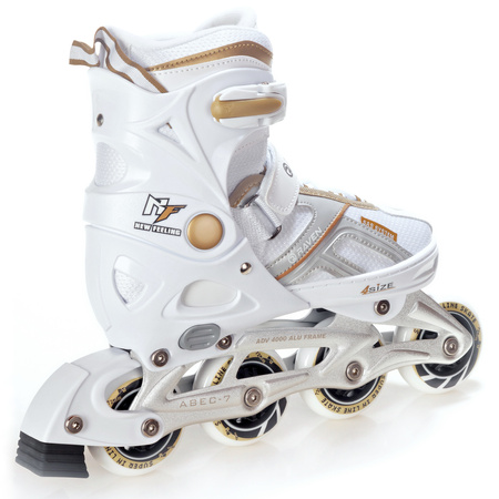 Rolki Regulowane RAVEN Pulse White/Gold