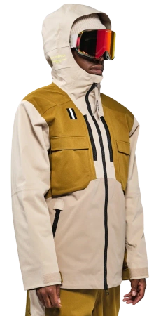 Męska Kurtka snowboardowa Whitespace - 2L Cargo Insulated