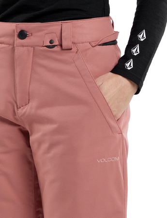 Damskie Spodnie snowboardowe Volcom Frochickie Ins earth pink 2024