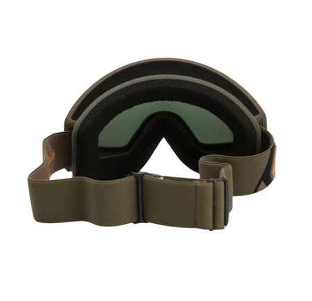 Gogle Snowboardowe - Volcom Yae military/gold/red chrome