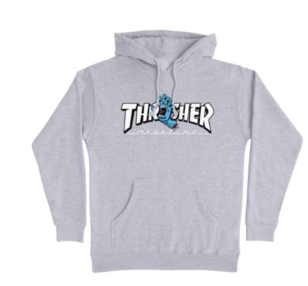 Bluza z kapturem Santa Cruz X Thrasher - Screaming