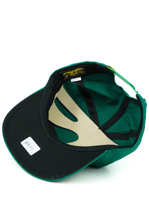 Czapka z daszkiem Antihero - ADJ Pigeon Round dark green