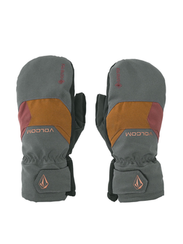 Męskie Rękawice snowboardowe Volcom - Stay Dry Gore-Tex® Mitt caramel