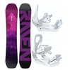 Damski zestaw snowboard Raven Destiny + wiązania s230 