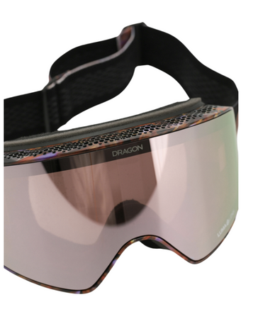 Gogle Snowboardowe - DRAGON NFX MAG OTG amethyst/lumalens rose gold ion/lumalens
