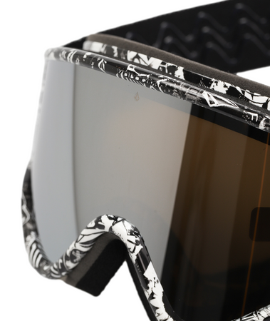Gogle Volcom Yae op art silver chrome