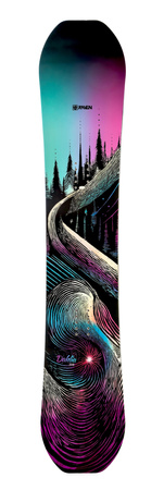 Damska Deska snowboardowa RAVEN Dahlia Carbon Mint/Pink