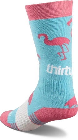 Damskie Skarpety snowboardowe - ThirtyTwo Double Pink